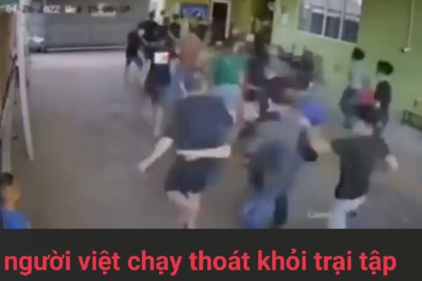 Hơn 30 Người Việt chạy thoát khỏi trại tập trung hr