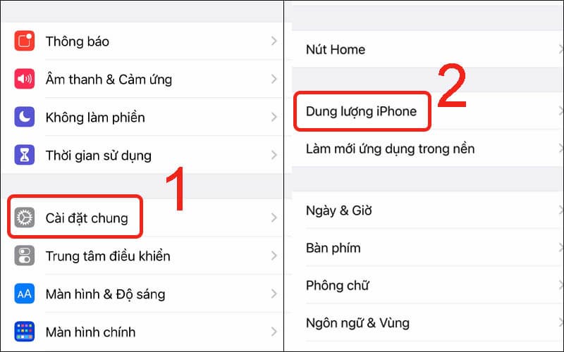 iphone bị chậm